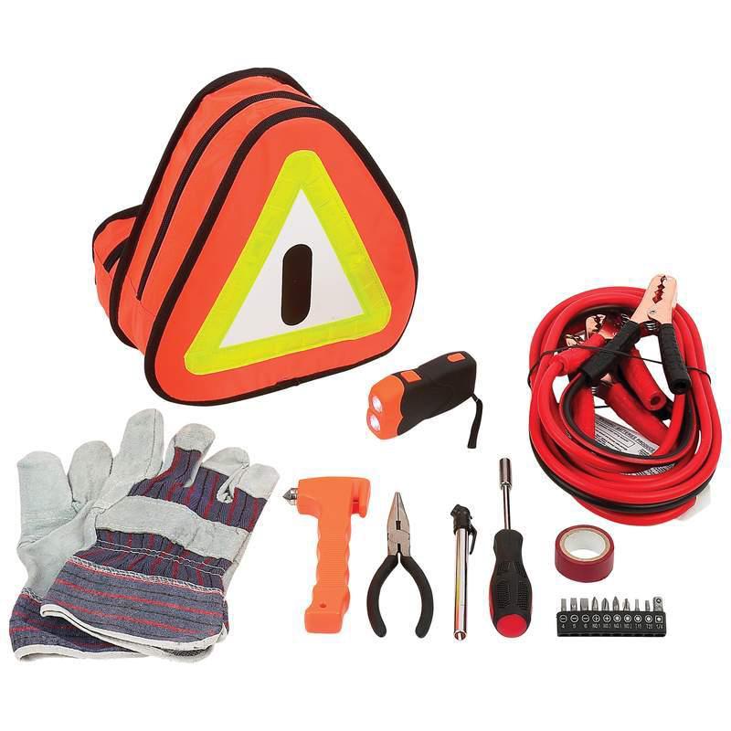 Maxam 24 pc emergency tool kit auhek24 auto safety new