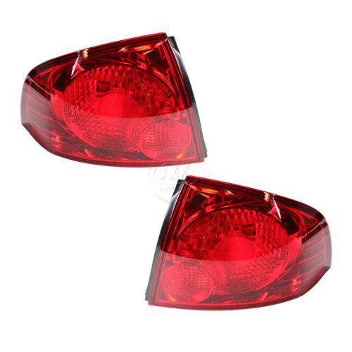 04-06 nissan sentra outer taillights taillamps pair set left lh & rh right