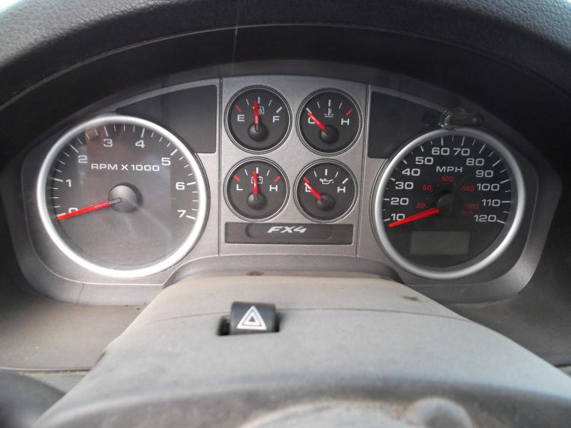04 05 ford f150 speedometer cluster mph fx4 id 5l34-10849-cb and cc