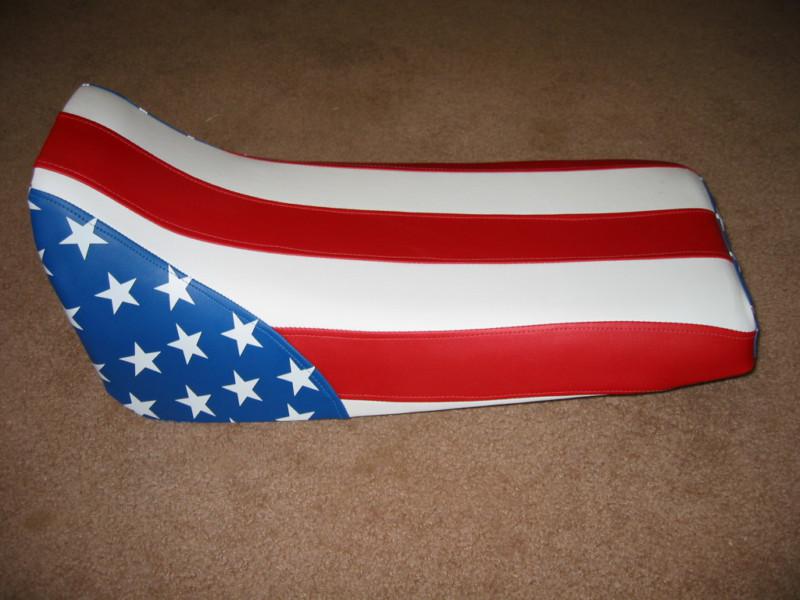 Yamaha blaster amirican flag seat cover  #ghg6025sccycn7025