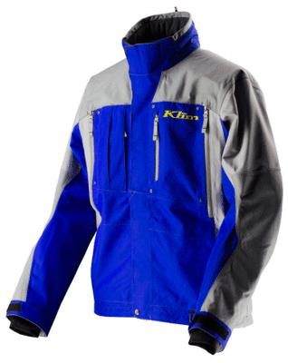 Mens size large klim tomahawk parka snowmobile enduro jacket blue snow parka