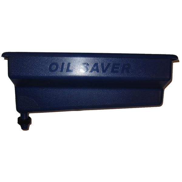 Oil saver bottle drain funnel pan - blue. reclaims motor oil saves you money!