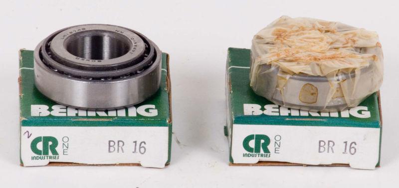 1973-78 chrysler full size-74-75 imperal-nos frt outter wheel bearings -set of 2