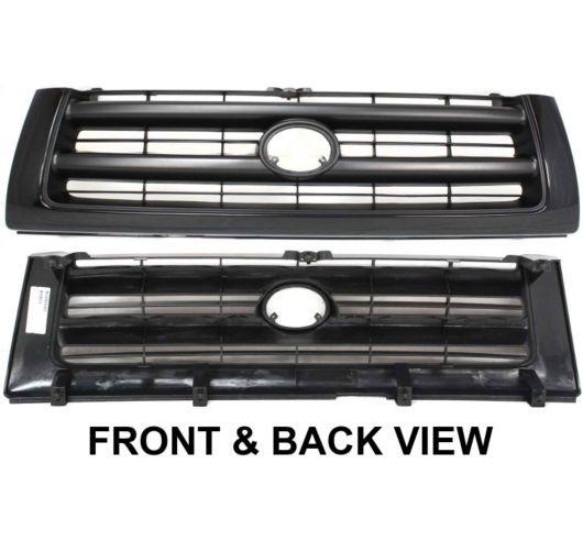 97-00 toyota tacoma pickup truck black front end grill grille