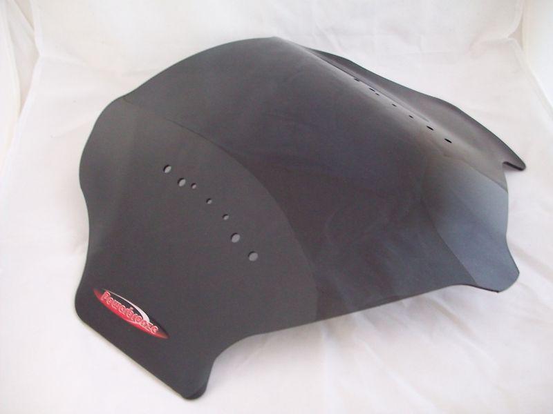 Yamaha super tenere 1200 short sports shield windshield dark t - made in england