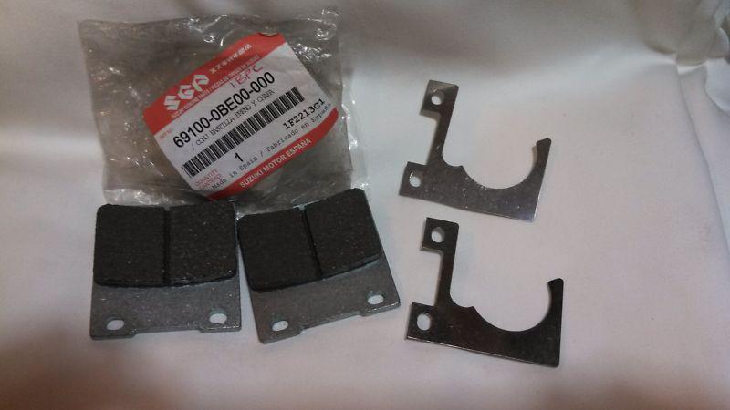 Genuine suzuki brake pad & shim set #69100-0be00-000 2003-10 gs500