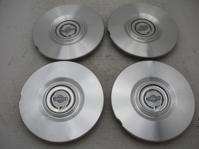 Set 4 oem 07 08 chrysler sebring wheel center caps hubcaps  5105716