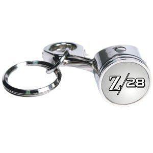 Chevrolet camaro z28 piston style keychain