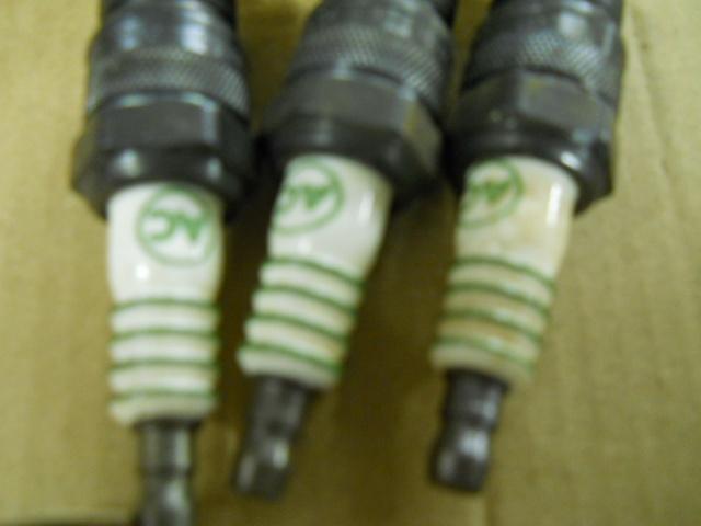 Vintage ford ac spark plugs 84 t fire ring 7 plugs nos new mustang cougar ltd