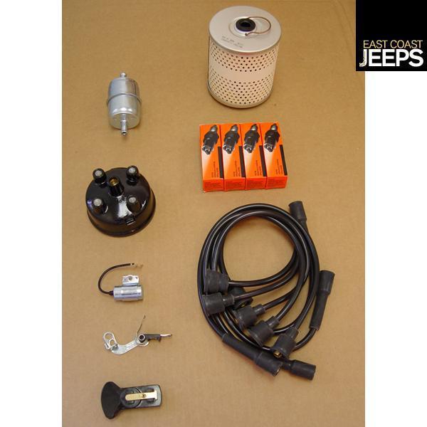 17257.72 omix-ada ignition tune up kit 4 cyl, 46-53 willys & cj models