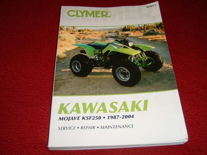 Clymer kawasaki mojave repair/service manual