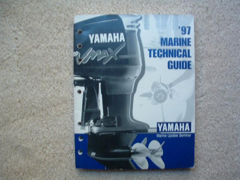 Yamaha '97 marine tech / service guide manual