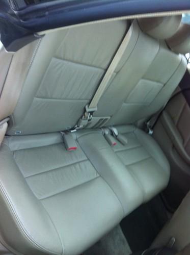 Subaru outback rear seats