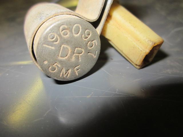 Delco regulator capacitor condenser 1960957 gm 63 64 65 66 67 68 69 70 71 72