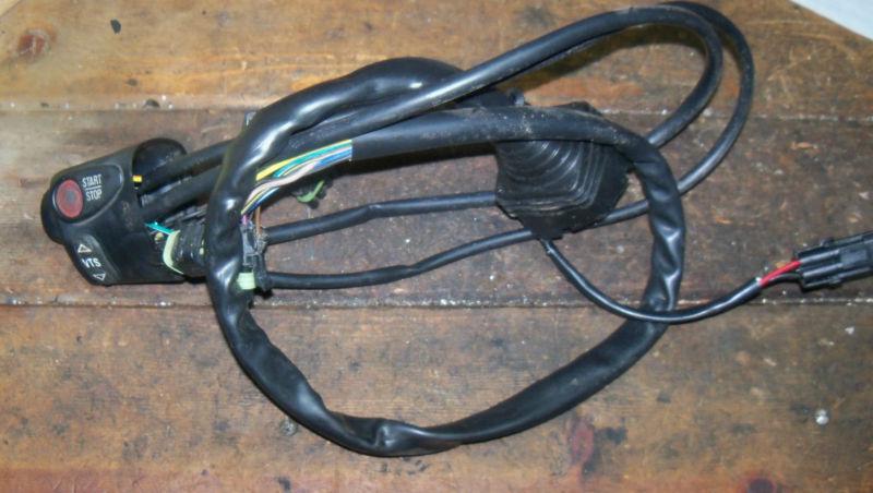 Sea doo xp ltd front steering wiring harness start stop button vts switch 97