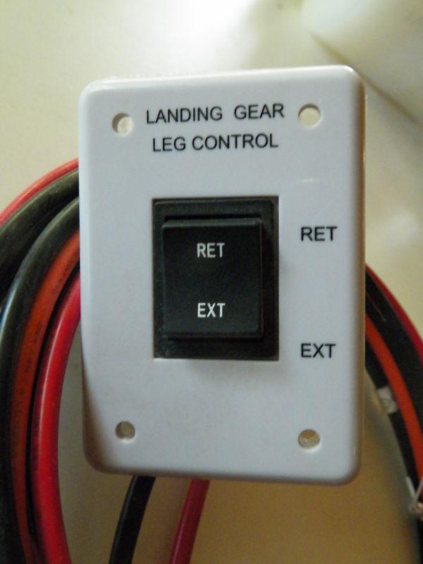 New rv 12vdc extend retract landing leg control switch w/ wire camper 5th wheel