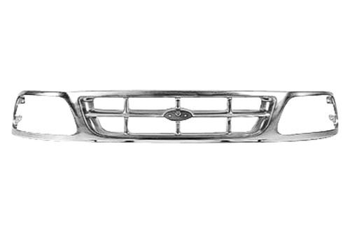 Replace fo1200320pp - 97-98 ford f-150 grille brand new truck grill oe style