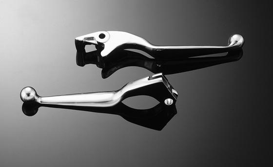 Chrome wide blade levers for honda cruisers vt750 shadow, spirit, ace, vtx