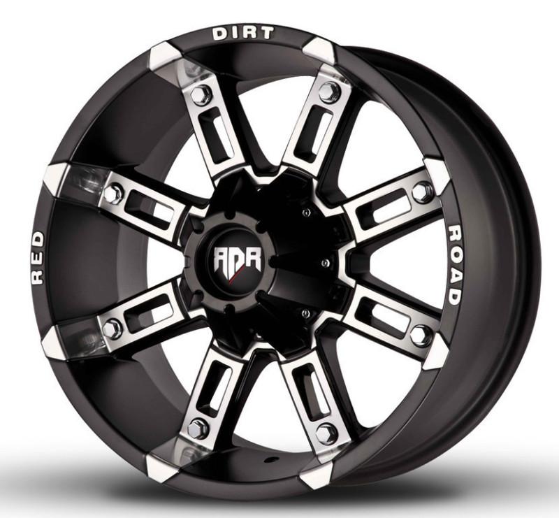 18" rdr offroad thunder black machined 18x9 rdr # rd-06 wheels chevy ford dodge
