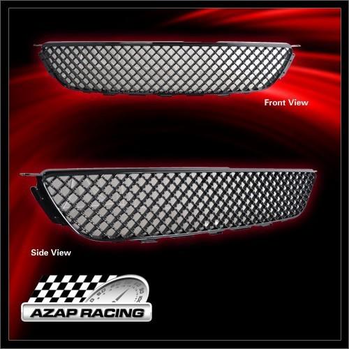 2001 02 03 04 05 black abs mesh front upper hood grille grill for lexus is300