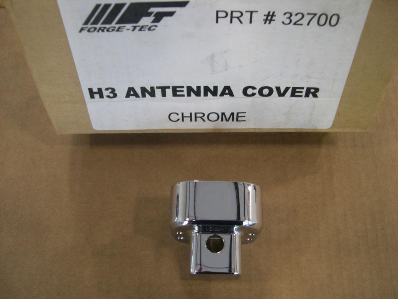 Hummer h3 chrome plated steel antenna base cover