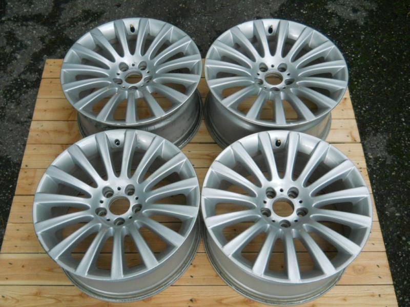 Bmw 2009-2011 550i 750i 760i matched set 4 19" alloy wheels 6 775 404 /6 775 405