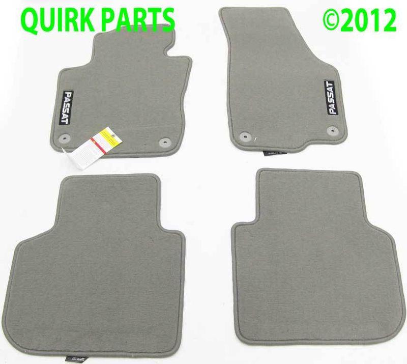 2012 vw volkswagen passat nar carpeted mojomats set of 4 front & rear genuine oe