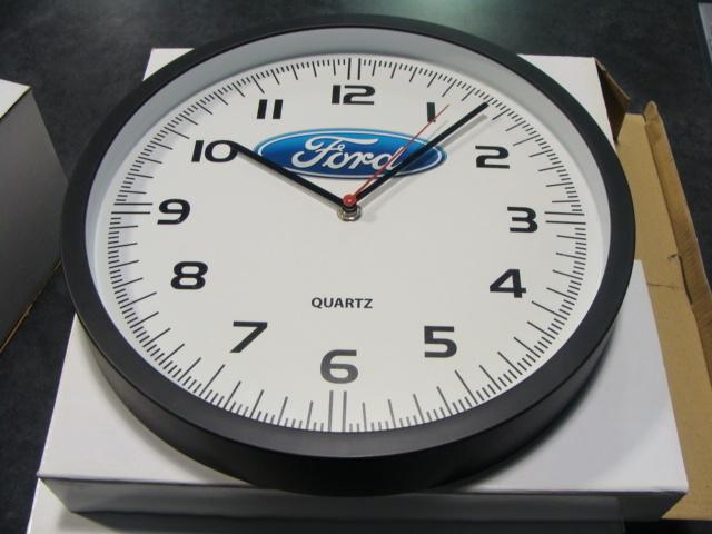 New ford wall clock 12" with ford logo
