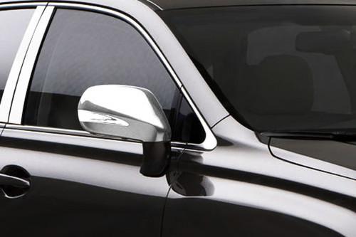 Ses trims ti-mc-107f lexus rx mirror covers suv chrome trim 3m brand new