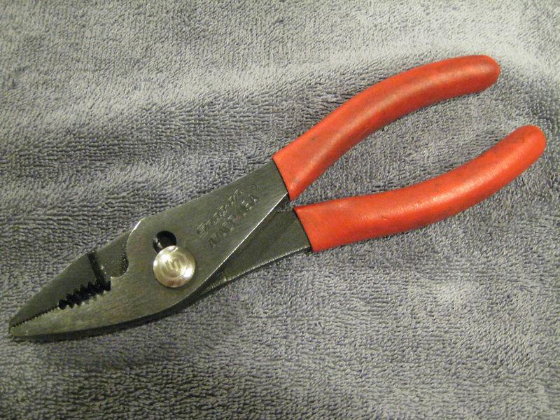 Snap on tools 47acp - slip joint pliers with vinyl grips - similar to 47cf