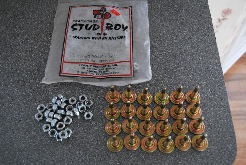 Stud boy power point studs 1.0"  24 pack