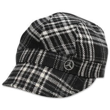 Mercedes-benz  women's tweed page boy hat / cap