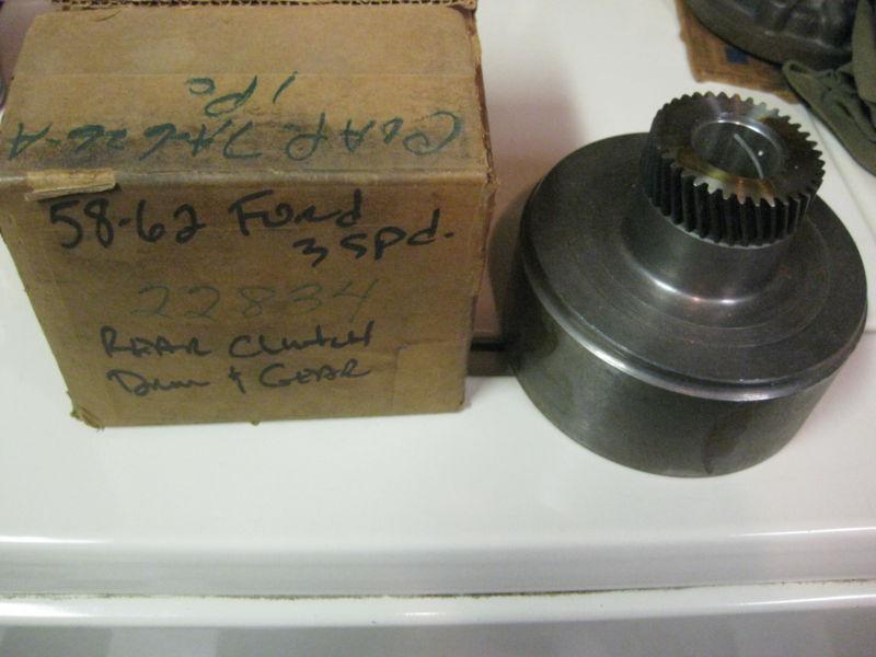Nos ford transmission front rear drum gear clutch 58-62 edsel cruise o matic fx