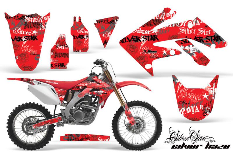 Amr racing graphic kit honda crf 250 r 04-09 race bike decal sticker close out!