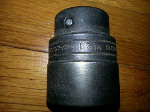 Snap on tools  gldh462 3/4 drive 1 7/16 shallow socket 12 point