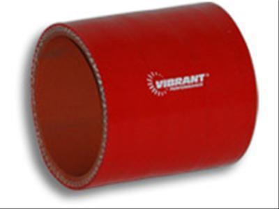 Vibrant performance reinforced silicone hose coupler 2714r