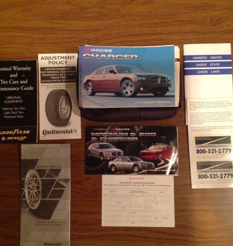 2007 dodge charger owners manual