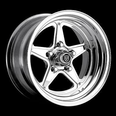 Center line wheels competition series qualifier polished wheel 15"x10" 5x4.5" bc