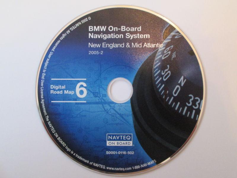 2001 2002 2003 bmw 3 5 7 series x5 navigation cd new england mid atlantic disc 6