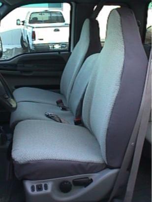 Exact Seat Covers: 1999-2007 Ford F-Series Front & Rear Set in Gray Velour, US $158.98, image 2