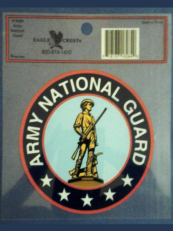 Army national guard decal
