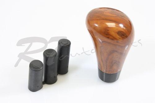Universal ergonomic jdm high quality cherry wood finish manual stick shift knob