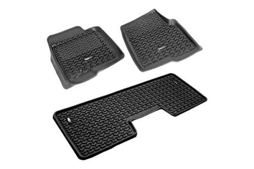 Rugged ridge 82989.21 - 09-11 ford f-150 all terrain black floor liners