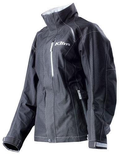 2014 klim women's alpine snowmobile parka jacket gore-tex black medium