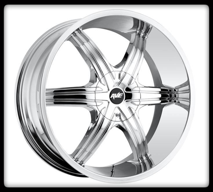17" avenue a606 chrome wheels rims & lt 255-75-17 nitto trail grappler tires