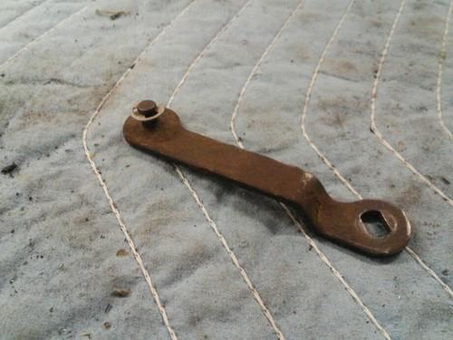  1969 ford (mustang, other) c-6 kickdown lever 428 cj