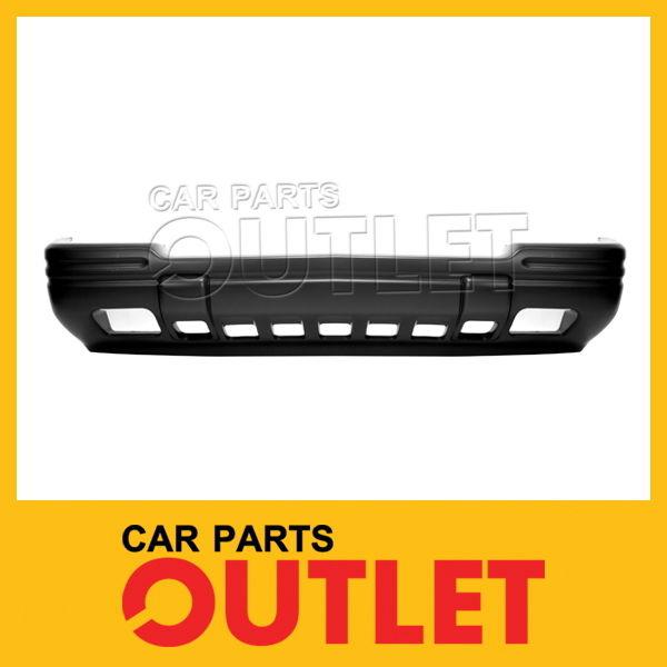 96-98 jeep grand cherokee limited front bumper cover assembly w/fog hole new