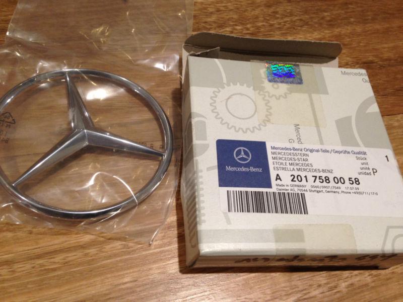 Mercedes benz 124 series front star in original packaging brand new original