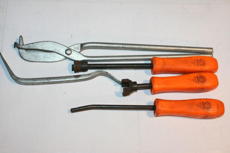 Matco tools brake service set screwdriver hard handles pliers 5pcs