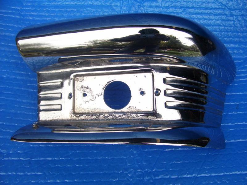 1950 ford driver side parking light housing, crestliner, sedan, coupe, conv.